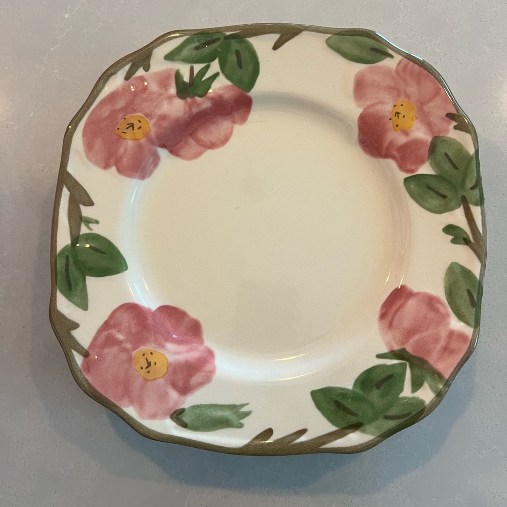Desert Rose Franciscan Plate